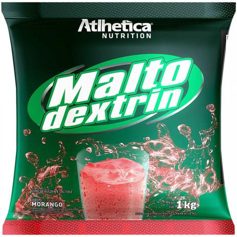 Maltodextrin Morango 1kg Atlhetica Nutrition Menor preço em Maltodextrin Morango 1kg Atlhetica Nutrition