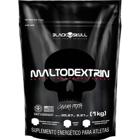 MaltoDextrina 1kg - Guaraná com Açaí - Black Skull Menor preço em MaltoDextrina 1kg - Guaraná com Açaí - Black Skull