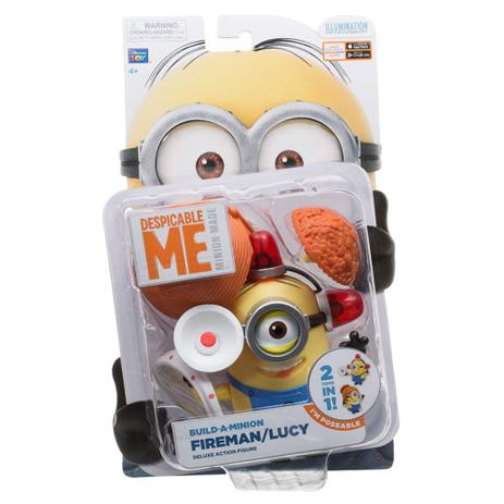 Malvado Favorito Mini Boneco de Plástico Fireman Lucy -Toyng - Meu malvado favorito Menor preço em Malvado Favorito Mini Boneco de Plástico Fireman Lucy -Toyng - Meu malvado favorito