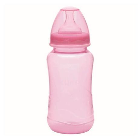 Mamadeira Aquarela Big 330ml Bico Universal Rosa- Kuka Menor preço em Mamadeira Aquarela Big 330ml Bico Universal Rosa- Kuka