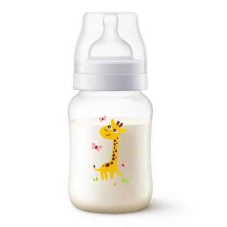 Mamadeira Bebê Anti-colic Classic Girafa 260ml Philips Avent SCF821/12 Menor preço em Mamadeira Bebê Anti-colic Classic Girafa 260ml Philips Avent SCF821/12