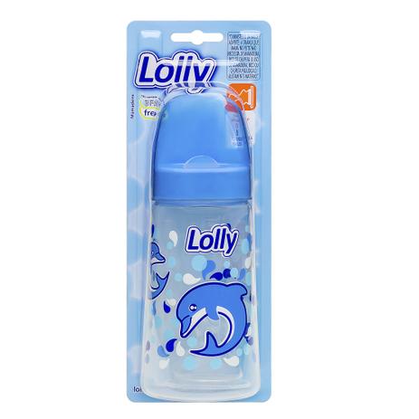 Mamadeira Big Oceano com capacidade líquida de 330ml e bico de silicone O, acompanhada de tampa e rosca na cor Azul - Lolly (lolni) Menor preço em Mamadeira Big Oceano com capacidade líquida de 330ml e bico de silicone O, acompanhada de tampa e rosca na cor Azul - Lolly (lolni)