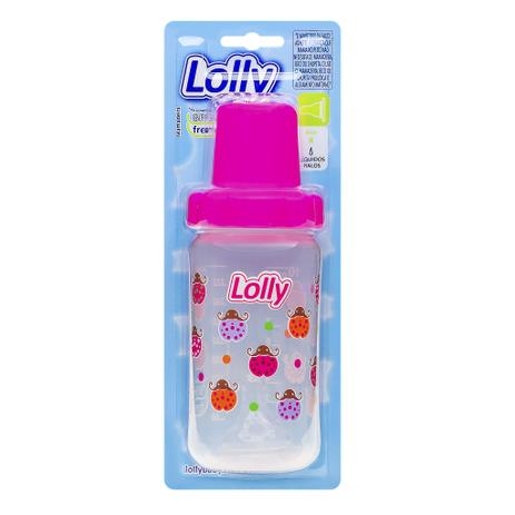 Mamadeira Big Zoo com capacidade líquida de 300ml e bico de silicone R, acompanhada de tampa e rosca na cor Rosa - Lolly (lolni) Menor preço em Mamadeira Big Zoo com capacidade líquida de 300ml e bico de silicone R, acompanhada de tampa e rosca na cor Rosa - Lolly (lolni)