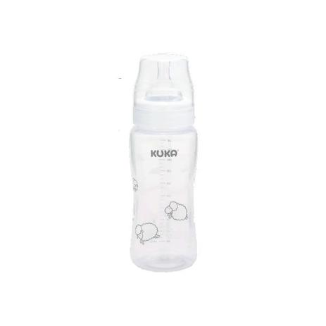 Mamadeira Branca Premium 330ml B. Universal - Kuka Menor preço em Mamadeira Branca Premium 330ml B. Universal - Kuka