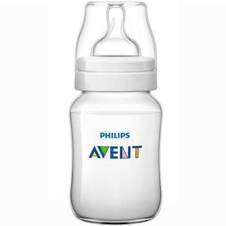Mamadeira Classic 260ml Sem Anel Scf563/17 Avent - Philips avent Menor preço em Mamadeira Classic 260ml Sem Anel Scf563/17 Avent - Philips avent