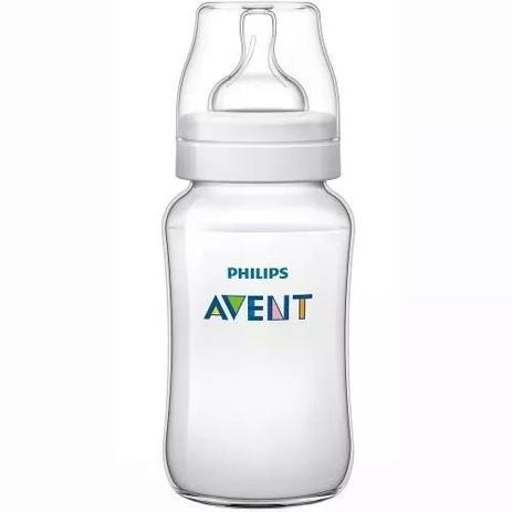 Mamadeira Classic 330ml (3m+) Scf566/17 - Philips Avent Menor preço em Mamadeira Classic 330ml (3m+) Scf566/17 - Philips Avent