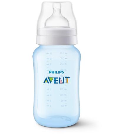 Mamadeira Classic 330mL Azul Avent Philips Menor preço em Mamadeira Classic 330mL Azul Avent Philips