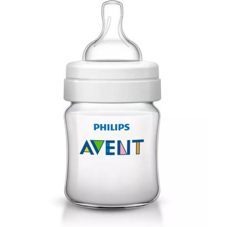 Mamadeira Clássica Anticólica PP 125ml - Philips Avent Menor preço em Mamadeira Clássica Anticólica PP 125ml - Philips Avent