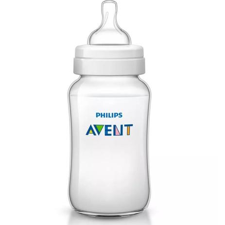 Mamadeira Clássica Anticólica PP 330ml - Philips Avent Menor preço em Mamadeira Clássica Anticólica PP 330ml - Philips Avent