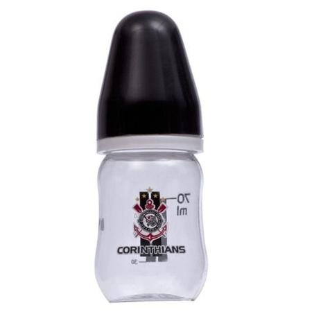 Mamadeira Corinthians Bico Silicone Redondo 70ml - Lolly Menor preço em Mamadeira Corinthians Bico Silicone Redondo 70ml - Lolly