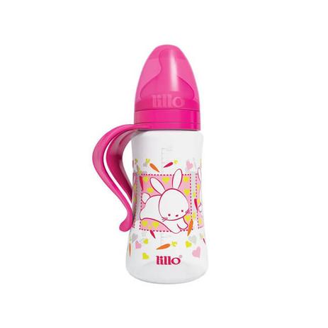 Mamadeira Design Fashion 300ml com Alças Bico Orto T2 - Lillo Menor preço em Mamadeira Design Fashion 300ml com Alças Bico Orto T2 - Lillo