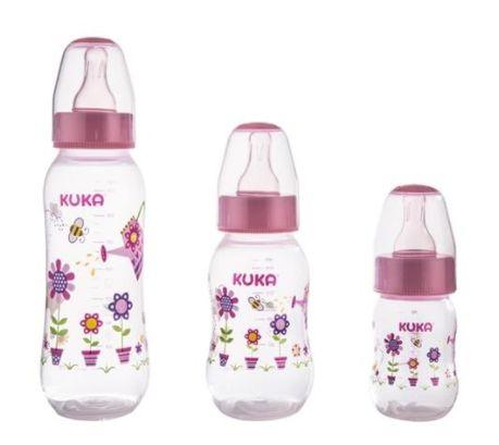 Mamadeira Estojo Kuka Natural Color Bico Ortodôntico Rosa Menor preço em Mamadeira Estojo Kuka Natural Color Bico Ortodôntico Rosa