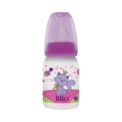 Mamadeira lillo magia bico orto silicone - 120ml lilás Menor preço em Mamadeira lillo magia bico orto silicone - 120ml lilás
