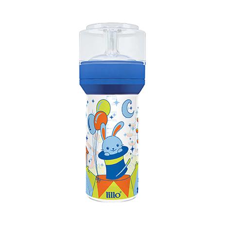 Mamadeira lillo magia super silicone - 260ml azul Menor preço em Mamadeira lillo magia super silicone - 260ml azul