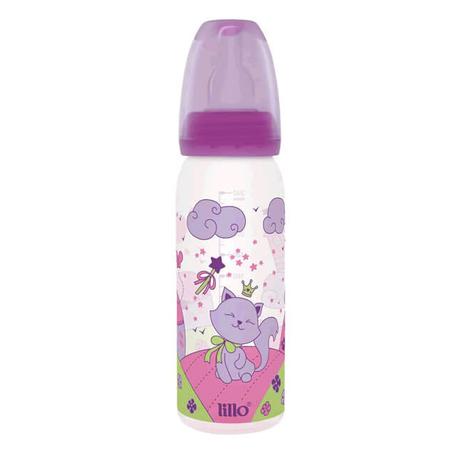 Mamadeira Magia 240ml Bico Redondo - Lillo Menor preço em Mamadeira Magia 240ml Bico Redondo - Lillo