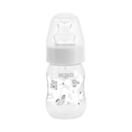 Mamadeira Natural Branca 70ML Bico Ortodôntico - Kuka Menor preço em Mamadeira Natural Branca 70ML Bico Ortodôntico - Kuka