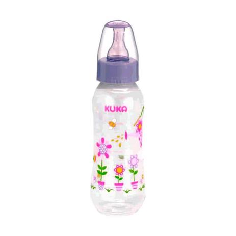 Mamadeira Natural Color 250ml Red - Kuka Menor preço em Mamadeira Natural Color 250ml Red - Kuka