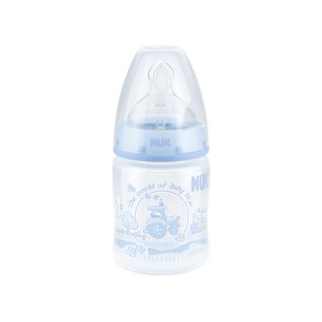 Mamadeira Nuk First Choice 150ML S1 Blue Menor preço em Mamadeira Nuk First Choice 150ML S1 Blue