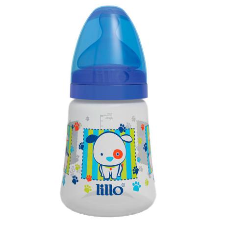 Mamadeira Ortodôntica - Design Fashion - Tamanho 1 - 180 ml - Azul - Lillo Menor preço em Mamadeira Ortodôntica - Design Fashion - Tamanho 1 - 180 ml - Azul - Lillo