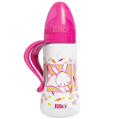 Mamadeira Ortodôntica - Design Fashion - Tamanho 2 - 300 ml - Rosa - Lillo Menor preço em Mamadeira Ortodôntica - Design Fashion - Tamanho 2 - 300 ml - Rosa - Lillo