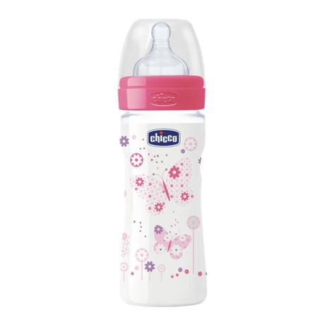 Mamadeira Para Bebês 250ml Well Being 2m Chicco Menor preço em Mamadeira Para Bebês 250ml Well Being 2m Chicco