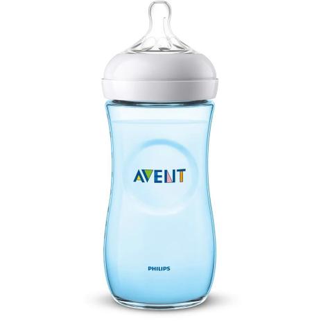 Mamadeira Pétala Azul 330 ML - Avent Menor preço em Mamadeira Pétala Azul 330 ML - Avent