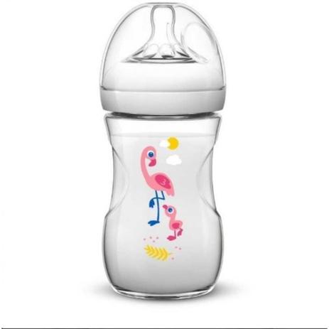 Mamadeira Pétala Flamingo Rosa 260ml (bico 2) Philips Avent Menor preço em Mamadeira Pétala Flamingo Rosa 260ml (bico 2) Philips Avent