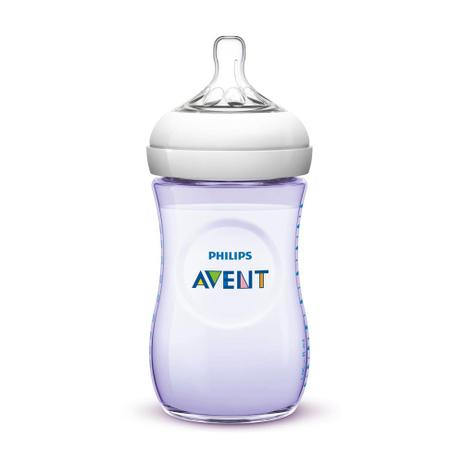 Mamadeira Pétala Lilás - BPA Livre - 260ml - Philips Avent Menor preço em Mamadeira Pétala Lilás - BPA Livre - 260ml - Philips Avent