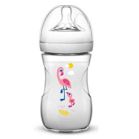 Mamadeira Petala Philips Avent Flamingo Menina 260ml SCF627/21 Menor preço em Mamadeira Petala Philips Avent Flamingo Menina 260ml SCF627/21