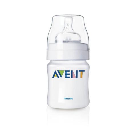 Mamadeira Philips Avent 125ml Clássica Anticólica Transparente Menor preço em Mamadeira Philips Avent 125ml Clássica Anticólica Transparente