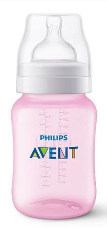 Mamadeira Philips Avent Classic 260ml Anticólica Rosa - Philips avent Menor preço em Mamadeira Philips Avent Classic 260ml Anticólica Rosa - Philips avent
