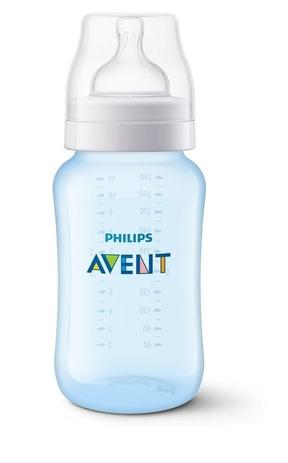 Mamadeira Philips Avent Classica Azul 330ml SCF568/17 Menor preço em Mamadeira Philips Avent Classica Azul 330ml SCF568/17