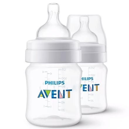 Mamadeira Phillips AVENT Clássica PP Pack Duplo 125ml SCF56 - Philips avent Menor preço em Mamadeira Phillips AVENT Clássica PP Pack Duplo 125ml SCF56 - Philips avent