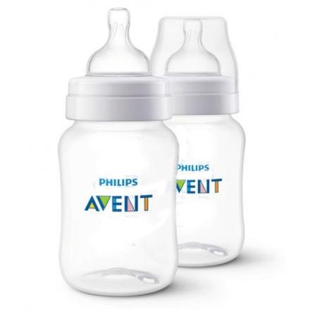 Mamadeira Phillips AVENT Clássica PP Pack Duplo 260ml SCF56 - Philips avent Menor preço em Mamadeira Phillips AVENT Clássica PP Pack Duplo 260ml SCF56 - Philips avent
