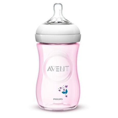 Mamadeira Phillips Avent Pétala 260ml - Rosa - Philips avent Menor preço em Mamadeira Phillips Avent Pétala 260ml - Rosa - Philips avent