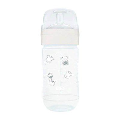 Mamadeira Super Evolution Bico em Silicone 300ml Branca Lillo Menor preço em Mamadeira Super Evolution Bico em Silicone 300ml Branca Lillo