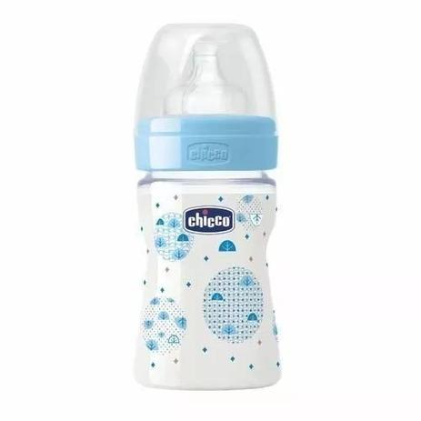 Mamadeira Well-being 150ml Azul +0m Chicco 206112 Menor preço em Mamadeira Well-being 150ml Azul +0m Chicco 206112