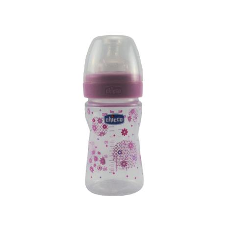 Mamadeira Well-Being Rosa 150ml Fluxo Regular 0m+ - Chicco Menor preço em Mamadeira Well-Being Rosa 150ml Fluxo Regular 0m+ - Chicco