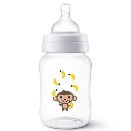 Mamadeiras Anti-Colic Clássica Macaco 260ml Philips Avent Menor preço em Mamadeiras Anti-Colic Clássica Macaco 260ml Philips Avent