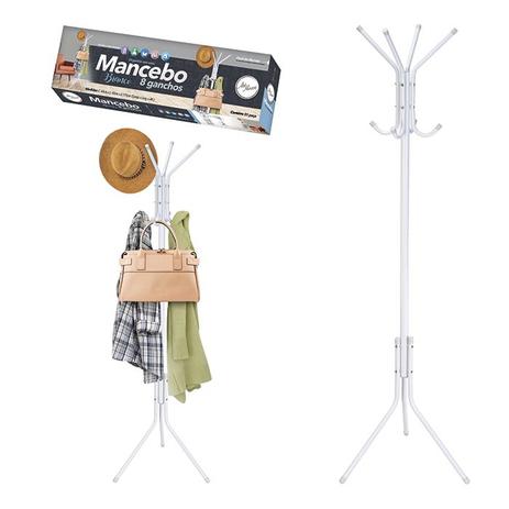 Mancebo Cabideiro De Ferro Roupas Arara De Bolsa 8 Ganchos - ( Branco ) - Arthouse Menor preço em Mancebo Cabideiro De Ferro Roupas Arara De Bolsa 8 Ganchos - ( Branco ) - Arthouse