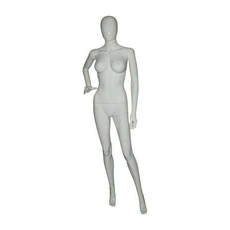 Manequim feminino importado (Resina Plástica/SF15) com base de vidro redonda cód.1066 - Hizho comercio importacao e exportacao l Menor preço em Manequim feminino importado (Resina Plástica/SF15) com base de vidro redonda cód.1066 - Hizho comercio importacao e exportacao l