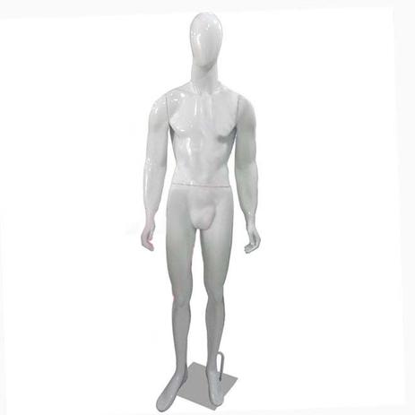 Manequim Fibra Masculino magro cabeça de ovo com base cromada cód.1250 - Organizatop Menor preço em Manequim Fibra Masculino magro cabeça de ovo com base cromada cód.1250 - Organizatop
