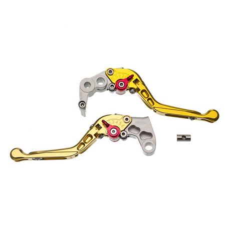 Manete Moto X Super Bike Dourado Gsxr 600 750 06 09 Gsxr 1000 05 06 Par Menor preço em Manete Moto X Super Bike Dourado Gsxr 600 750 06 09 Gsxr 1000 05 06 Par