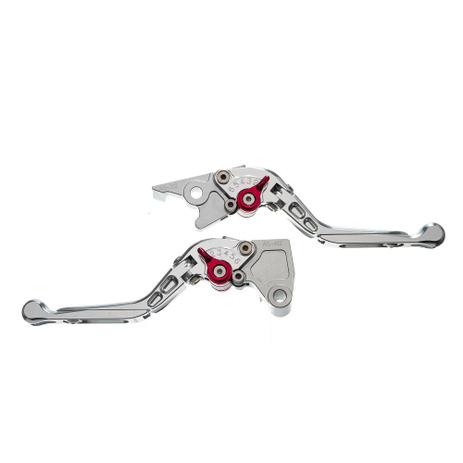 Manete Retratil Moto X Kawasaki Ninja 250R 09.. Escamoteavel Prata Menor preço em Manete Retratil Moto X Kawasaki Ninja 250R 09.. Escamoteavel Prata