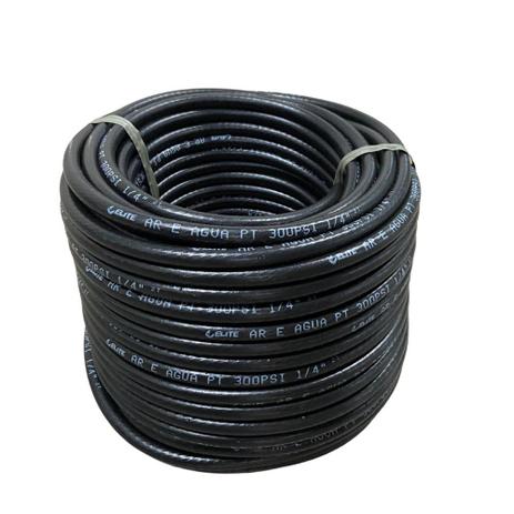 Mangueira Compressor Alta Pressão Ar e Água 1/4 300psi 10m - Elite Menor preço em Mangueira Compressor Alta Pressão Ar e Água 1/4 300psi 10m - Elite