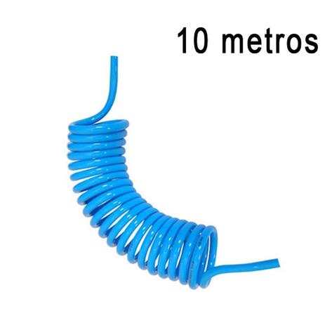 Mangueira Espiral Pneumatica Pu 8mm 10 Bar - 10 Metros - HIDRAFLUX Menor preço em Mangueira Espiral Pneumatica Pu 8mm 10 Bar - 10 Metros - HIDRAFLUX