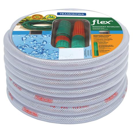 Mangueira Flex 1/2pol 10m Para Jardim 79182106 Tramontina Menor preço em Mangueira Flex 1/2pol 10m Para Jardim 79182106 Tramontina