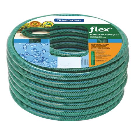 Mangueira Flexível para Jardim 10M Flex Pvc Tramontina - Tramontina jardim Menor preço em Mangueira Flexível para Jardim 10M Flex Pvc Tramontina - Tramontina jardim