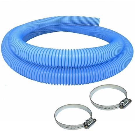Mangueira Flutuante 38mm Transparente e Azul 7 M com Abracadeiras Roseflex Menor preço em Mangueira Flutuante 38mm Transparente e Azul 7 M com Abracadeiras Roseflex