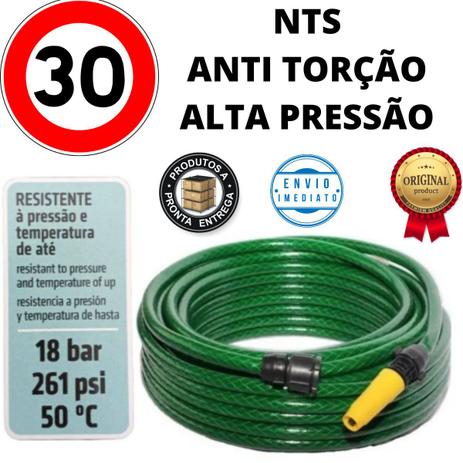 Mangueira Jardim 30 metros Antitorção Nts Com Kit Esguicho Verde alta pressão - Energy Tools Menor preço em Mangueira Jardim 30 metros Antitorção Nts Com Kit Esguicho Verde alta pressão - Energy Tools